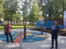 Открытие площадки для детских интерактивных игровых комплексов UP-GYM в детском парке им. А.Г. Николаева
